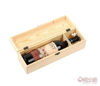 【供应单支红酒木盒葡萄酒礼盒多种规格可定做】曹县凯锐包装品厂 - 产品库
