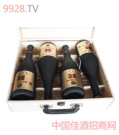 4支干红木盒葡萄酒b招商 普利艾伦酒庄 中国美酒招商网