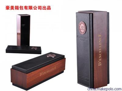 【供应豪美单只木盒葡萄酒木盒礼盒,厂家定做,来样加工】价格,厂家,图片,木盒,义乌市豪美箱包-